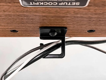 Kabelführung für Setup Cockpit