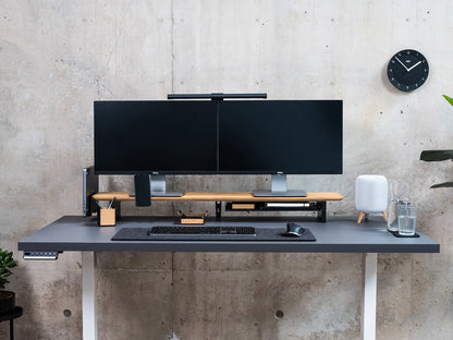 Setup Cockpit Monitorständer Large - Massivholz