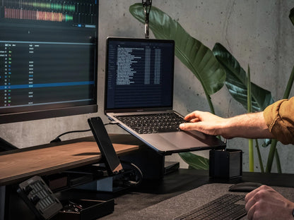 Laptophalter für Setup Cockpit